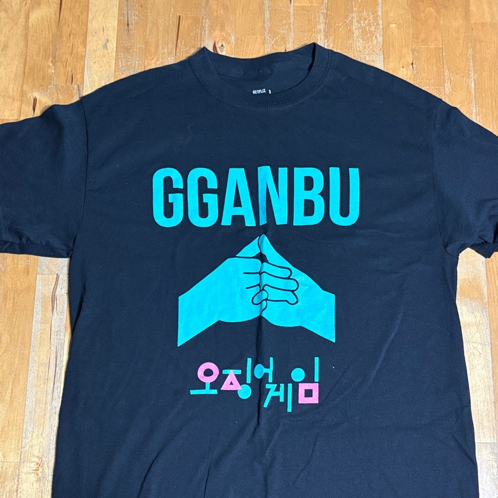 Netflix Squid Game GGANBU Graphic Tshirt